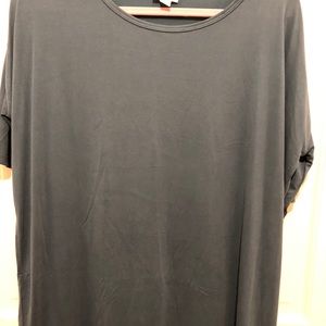 Solid Blue/Gray Lularoe Irma